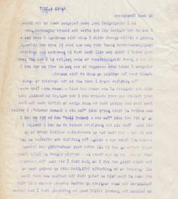 1917年4月4日，亨利·卡伯特·洛奇给西奥多·罗斯福的信(保留副本) 